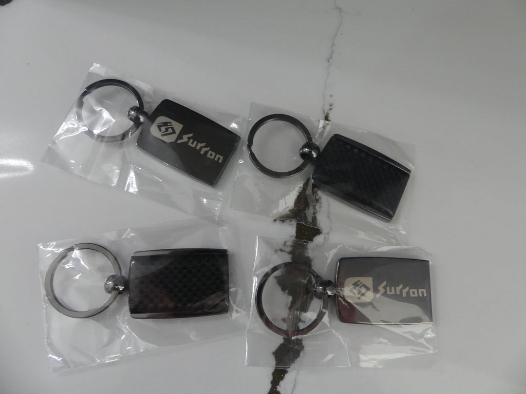 Carbon Fiber Surron Keychain