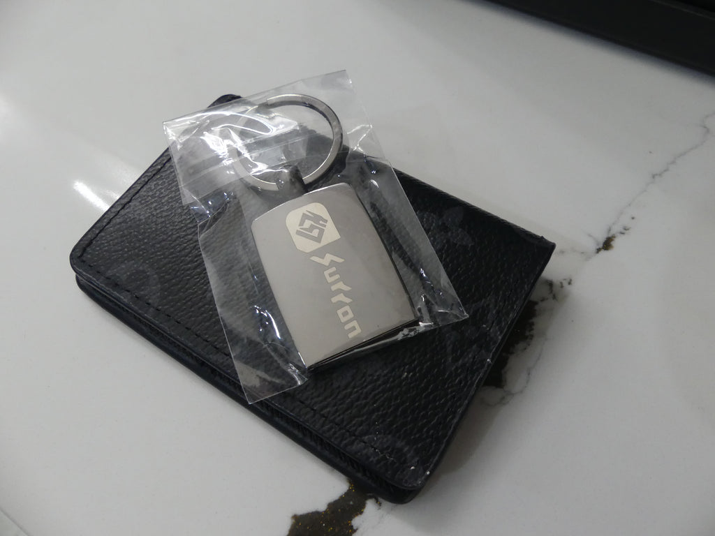 Carbon Fiber Surron Keychain